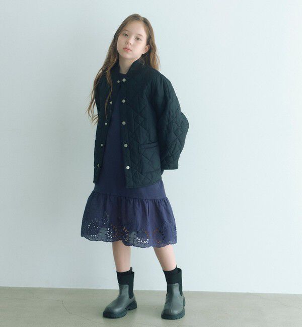 UNITED ARROWS green label relaxing「【スタメンシリーズ】ダイヤキルト ブルゾン/ キッズ 100cm-160cm」|その他|