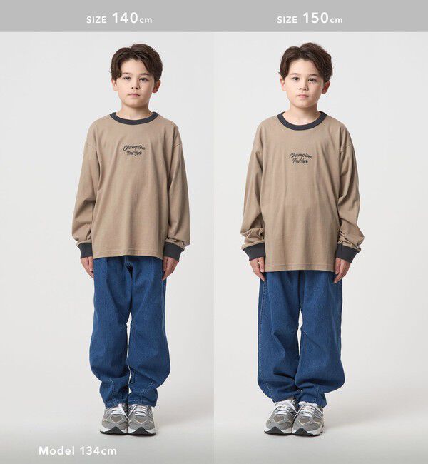 UNITED ARROWS green label relaxing「＜Champion＞ロングスリーブ Tシャツ  / キッズ  140cm-160cm」|Tシャツ・カットソー|