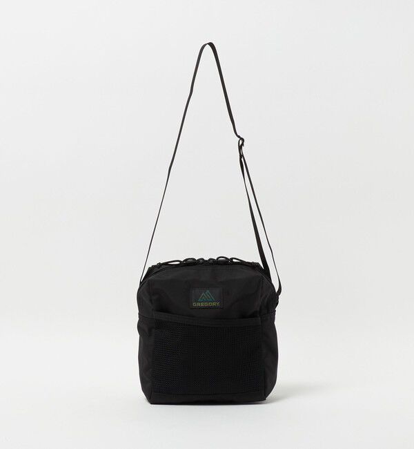 UNITED ARROWS green label relaxing「【別注】＜GREGORY＞GLR スクエア ポーチ ショルダーバッグ」|ショルダー・メッセンジャー|BLACK