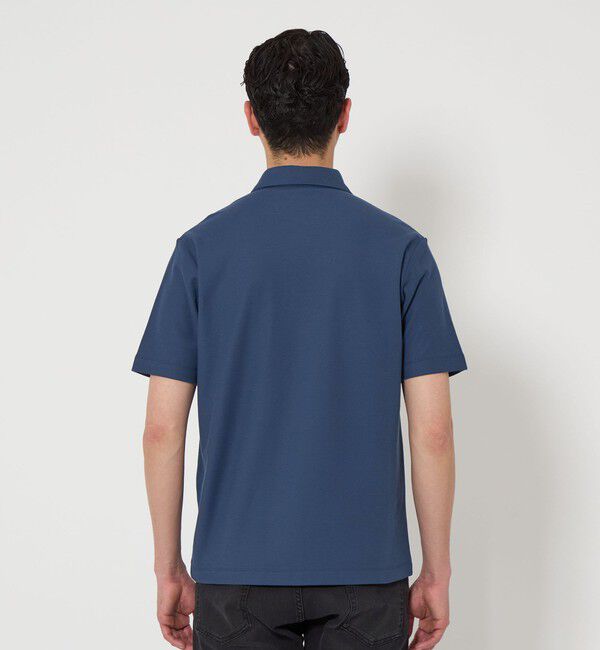 BEAUTY&YOUTH UNITED ARROWS「【WEB限定 WARDROBE SMART】ステイ クリーン ピケ スキッパー ポロシャツ【抗菌・防臭】」|ポロシャツ|