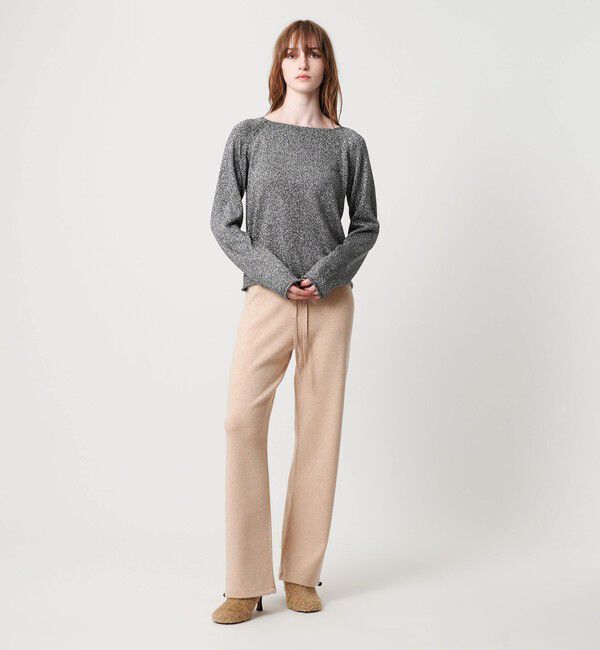 ATTISESSION「＜ATTISESSION＞ラメ リリヤーン プルオーバー ニット トップス 」|ニット・セーター|