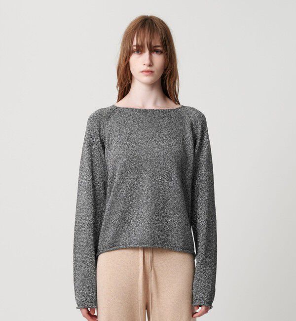 ATTISESSION「＜ATTISESSION＞ラメ リリヤーン プルオーバー ニット トップス 」|ニット・セーター|