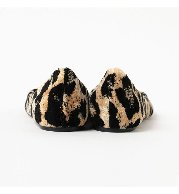 Demi-Luxe BEAMS 「PIPPICHIC / LINDA レオパード フラットシューズ」|スニーカー|