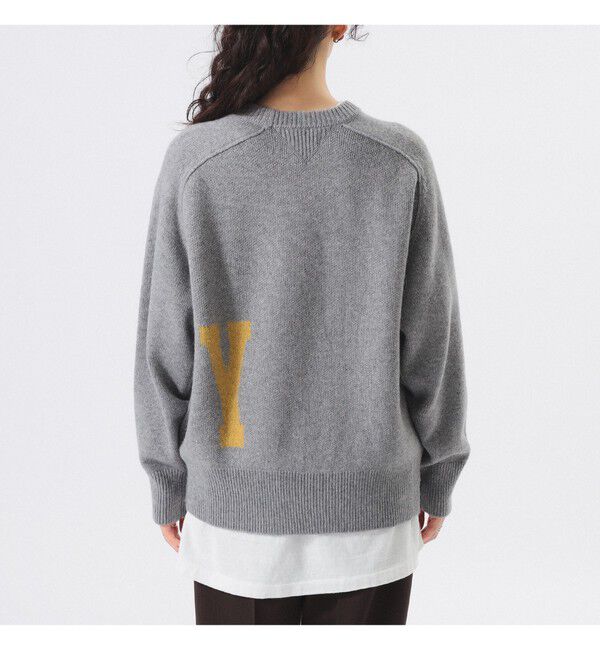 BEAMSBOY「ビッグ ロゴ クルー」|ニット・セーター|