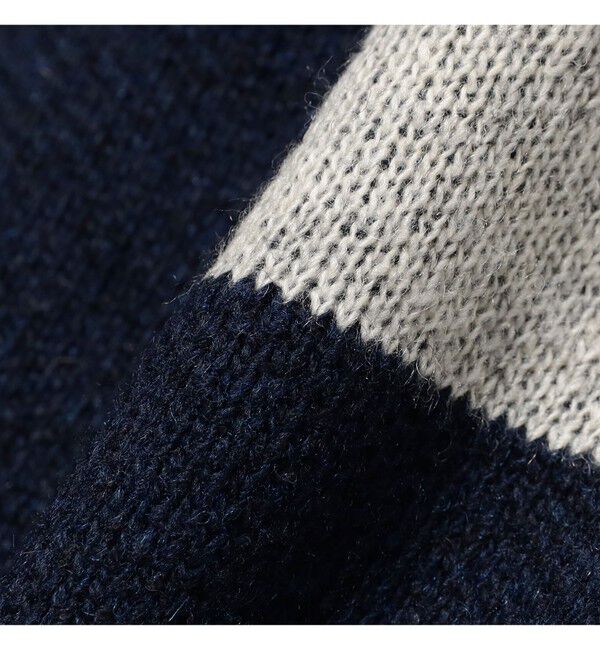 BEAMSBOY「ビッグ ロゴ クルー」|ニット・セーター|