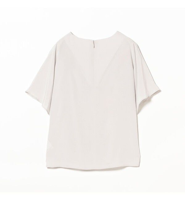 Demi-Luxe BEAMS 「タック シアー ブラウス」|シャツ・ブラウス|