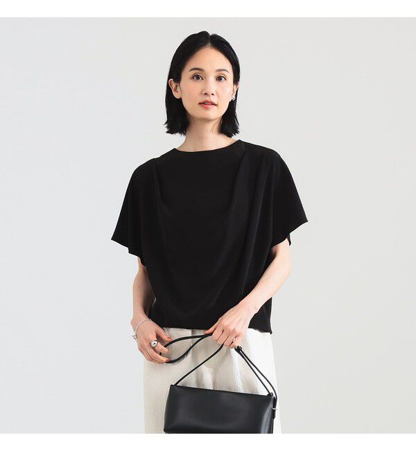 Demi-Luxe BEAMS 「タック シアー ブラウス」|シャツ・ブラウス|