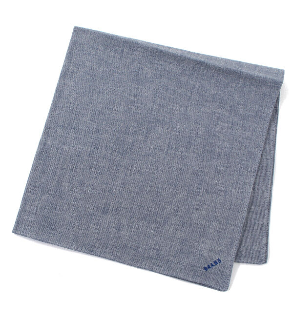BEAMS「BEAMS / オックスフォード ハンカチ」|バンダナ・スカーフ|BLUE