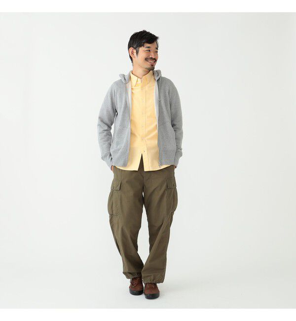 BEAMS PLUS「LOOPWHEELER / 別注 Slim Zip Sweat Hoody」|スウェット・ジャージ|