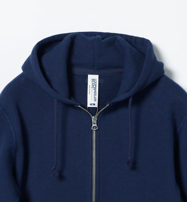 BEAMS PLUS「LOOPWHEELER / 別注 Slim Zip Sweat Hoody」|スウェット・ジャージ|