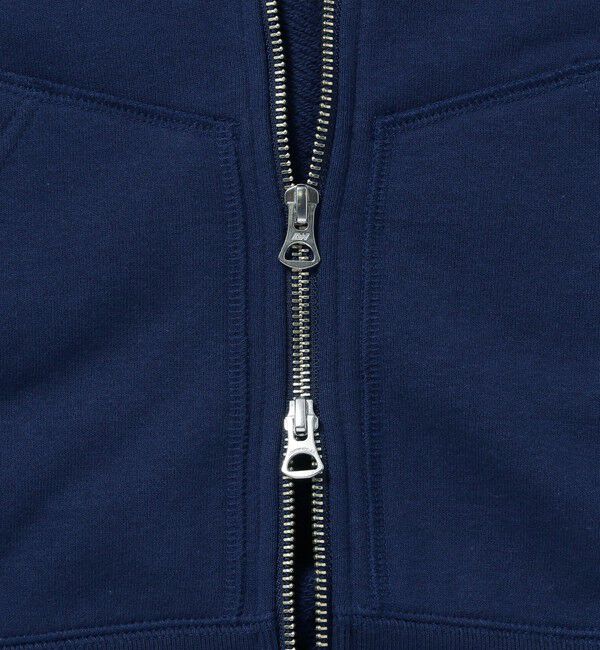 BEAMS PLUS「LOOPWHEELER / 別注 Slim Zip Sweat Hoody」|スウェット・ジャージ|