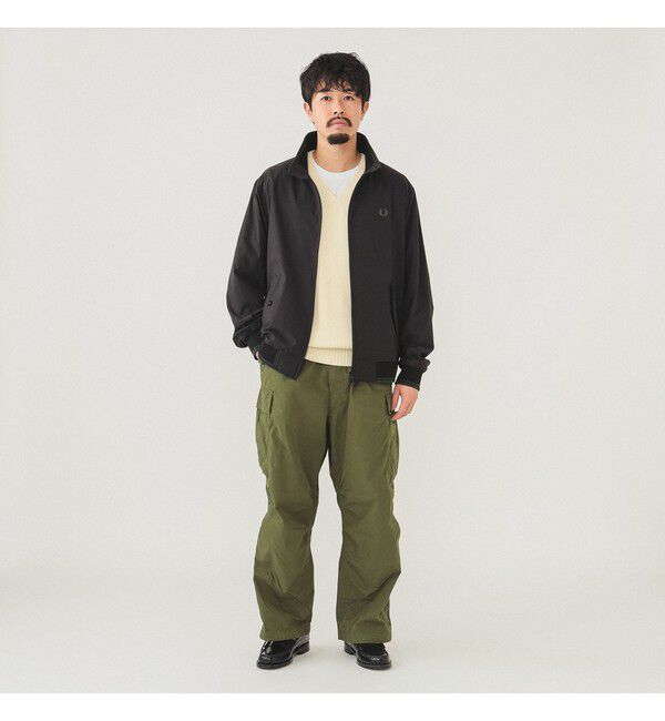 BEAMS「【別注】FRED PERRY / ハリントンジャケット 25SS」|ブルゾン・スタジャン|