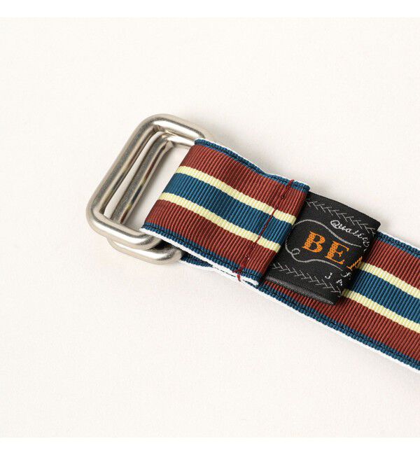 BEAMS PLUS「Grosgrain Tape Double Ring Belt」|ベルト|