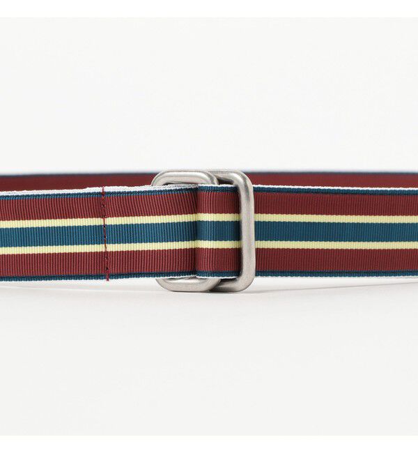 BEAMS PLUS「Grosgrain Tape Double Ring Belt」|ベルト|