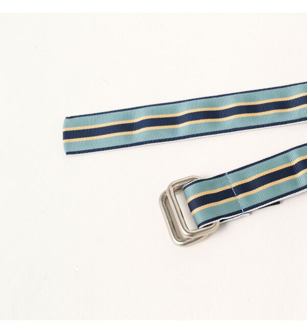 BEAMS PLUS「Grosgrain Tape Double Ring Belt」|ベルト|