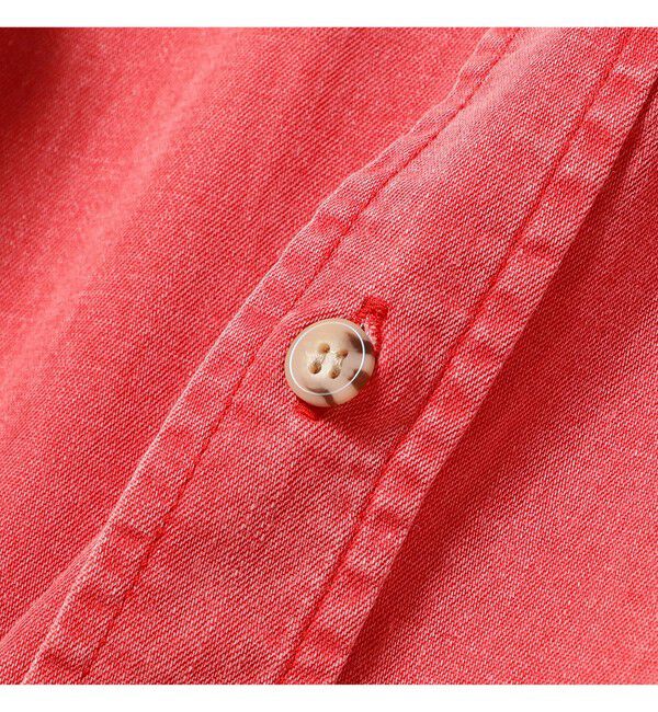 BEAMS PLUS「WORK Light Denim Pigment Coating」|シャツ・ブラウス|