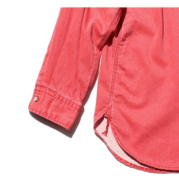 BEAMS PLUS「WORK Light Denim Pigment Coating」|シャツ・ブラウス|