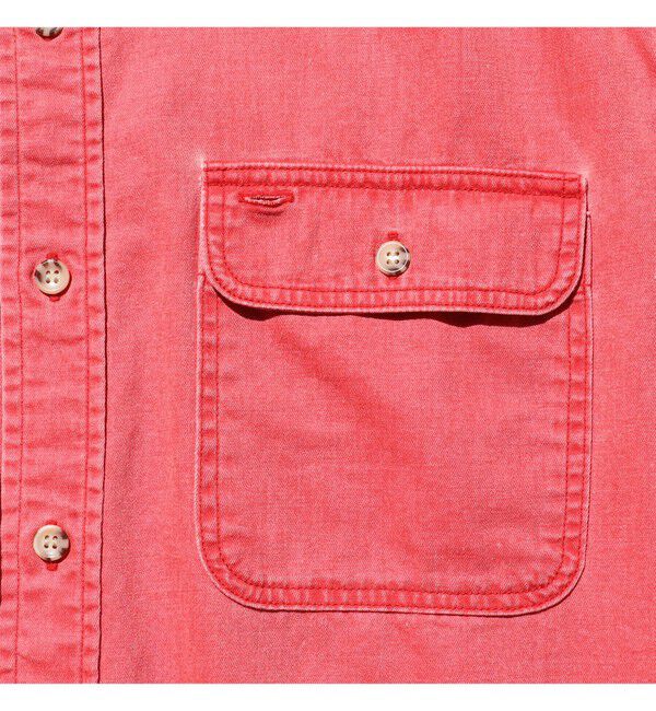 BEAMS PLUS「WORK Light Denim Pigment Coating」|シャツ・ブラウス|