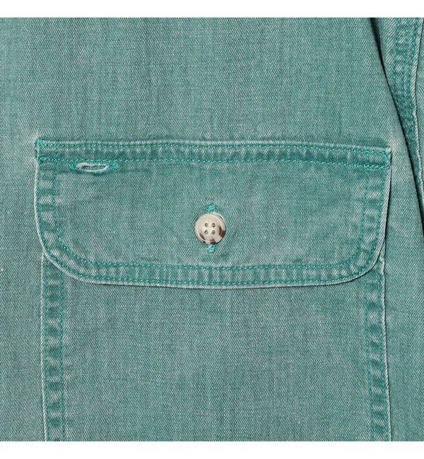 BEAMS PLUS「WORK Light Denim Pigment Coating」|シャツ・ブラウス|