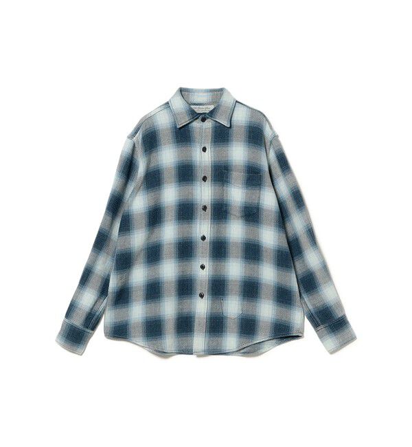 BEAMS PLUS「【別注】REMI RELIEF / Indigo Flannel Check Shirt」|シャツ・ブラウス|