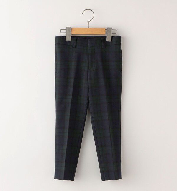 SHIPS KIDS「SHIPS KIDS:110～130cm /〈洗濯機可能〉ウォッシャブル ブラックウォッチ ロング パンツ」|その他|