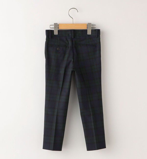 SHIPS KIDS「SHIPS KIDS:110～130cm /〈洗濯機可能〉ウォッシャブル ブラックウォッチ ロング パンツ」|その他|