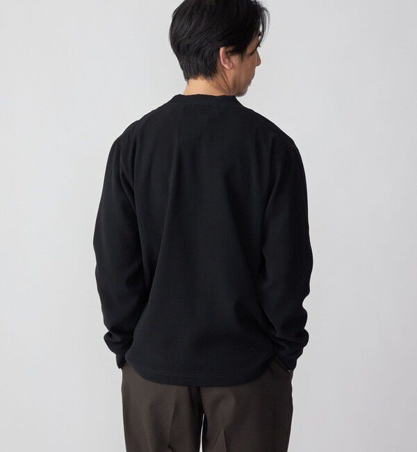 SHIPS「SHIPS: 小松マテーレ ダブルクロス ニット Vネック カーディガン」|カーディガン|