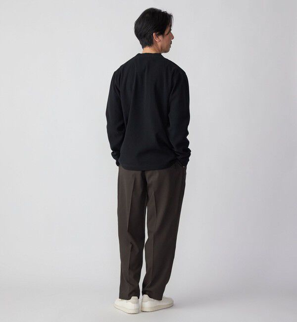 SHIPS「SHIPS: 小松マテーレ ダブルクロス ニット Vネック カーディガン」|カーディガン|