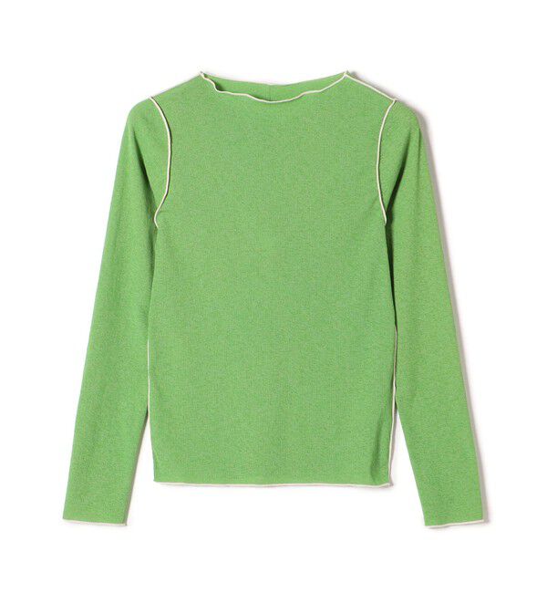 SHIPS for women「〈手洗い可能〉ドライタッチ テレコ ボートネック プルオーバー」|Tシャツ・カットソー|