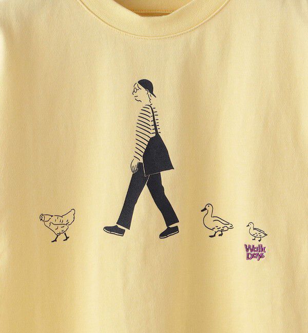 SHIPS KIDS「ARCH&LINE:110～145cm / オーガニック コットン WALK DAYS TEE」|Tシャツ・カットソー|