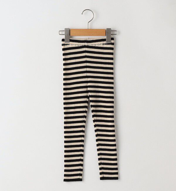 SHIPS KIDS「SHIPS KIDS:100～140cm / リブ レギンス」|レギンス・スパッツ|ダークグレー