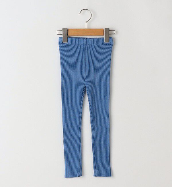 SHIPS KIDS「SHIPS KIDS:100～140cm / リブ レギンス」|レギンス・スパッツ|ブルー系