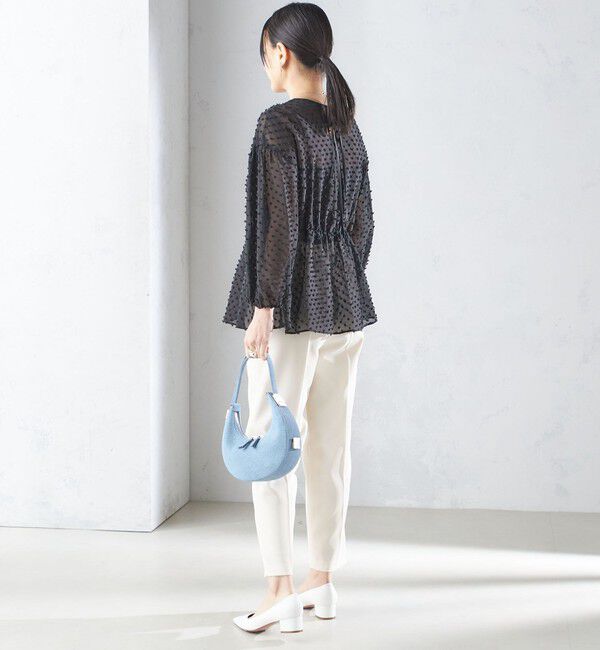 SHIPS for women「〈手洗い可能〉強撚 へビー ツイル テーパード パンツ 24SS ◇」|その他|