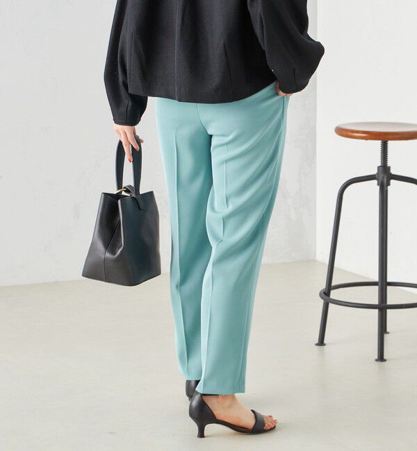 SHIPS for women「〈手洗い可能〉強撚 へビー ツイル テーパード パンツ 24SS ◇」|その他|