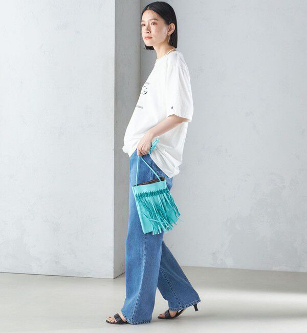 SHIPS for women「【SHIPS別注】Champion:プリント TEE 24SS ◆」|Tシャツ・カットソー|