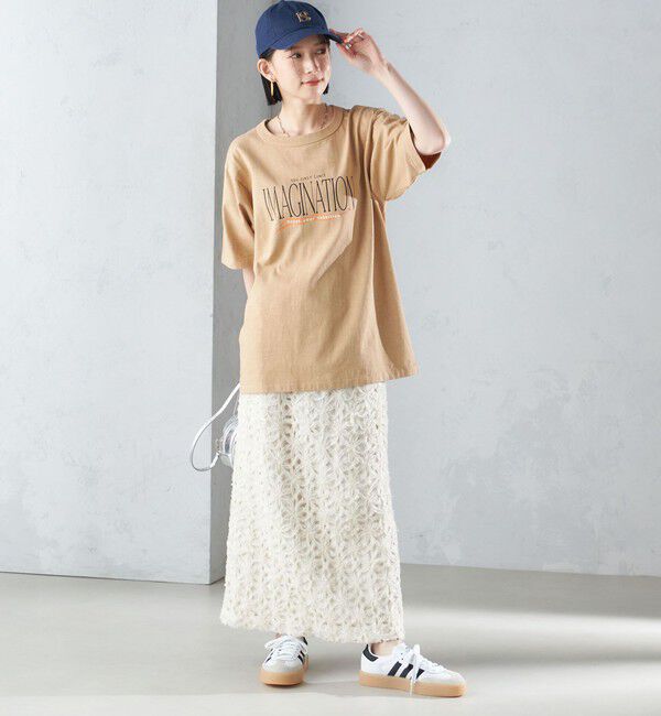 SHIPS for women「【SHIPS別注】Champion:プリント TEE 24SS ◆」|Tシャツ・カットソー|