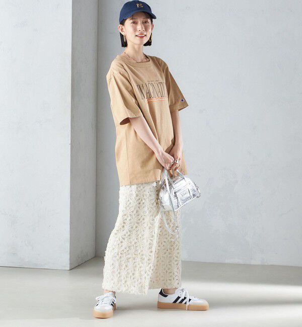 SHIPS for women「【SHIPS別注】Champion:プリント TEE 24SS ◆」|Tシャツ・カットソー|