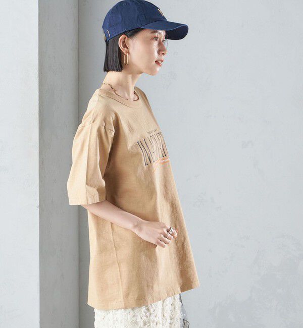 SHIPS for women「【SHIPS別注】Champion:プリント TEE 24SS ◆」|Tシャツ・カットソー|