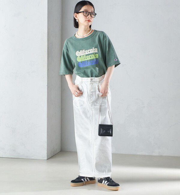 SHIPS for women「【SHIPS別注】Champion:プリント TEE 24SS ◆」|Tシャツ・カットソー|