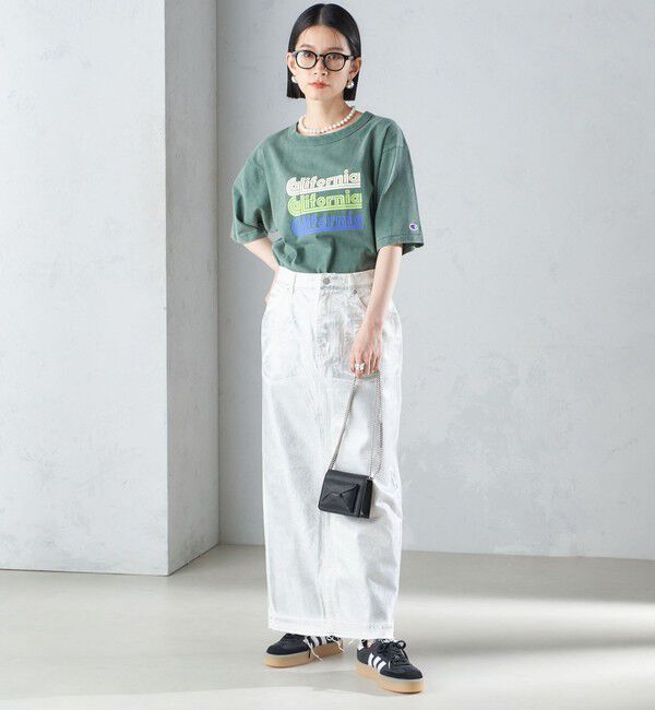 SHIPS for women「【SHIPS別注】Champion:プリント TEE 24SS ◆」|Tシャツ・カットソー|