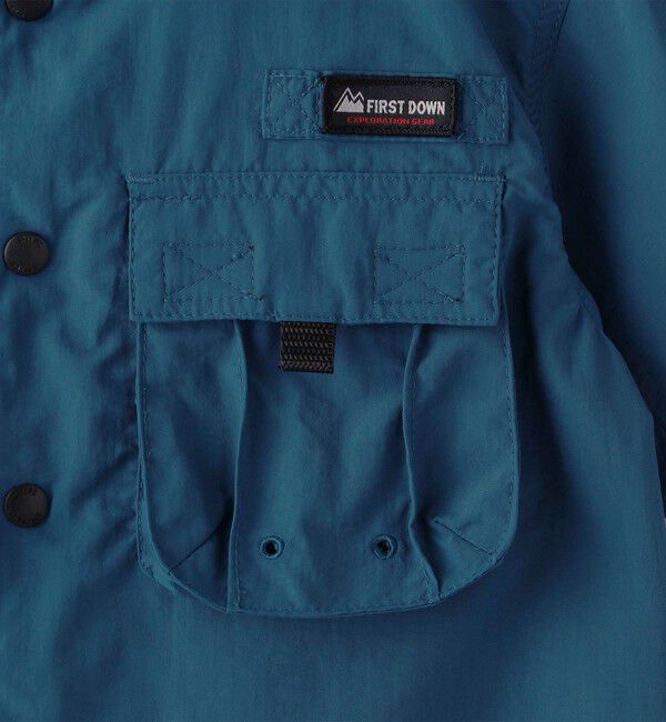 SHIPS Colors 「FIRST DOWN:〈撥水・洗濯機可能〉アウトドア ボックス シャツ(100~150cm)」|シャツ・ブラウス|