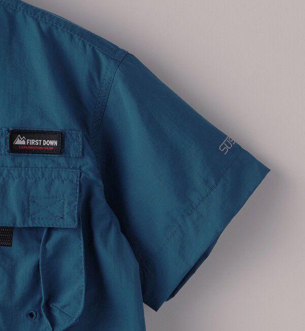 SHIPS Colors 「FIRST DOWN:〈撥水・洗濯機可能〉アウトドア ボックス シャツ(100~150cm)」|シャツ・ブラウス|