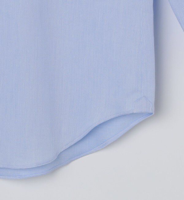 SHIPS「SHIPS: イージーアイロン ピケ ワイドカラー クレリック シャツ」|シャツ・ブラウス|