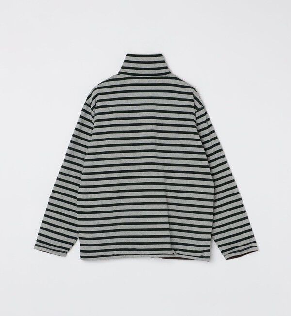 SHIPS「SHIPS: リバーシブル ボーダー フリース ハーフジップ プルオーバー」|プルオーバー|