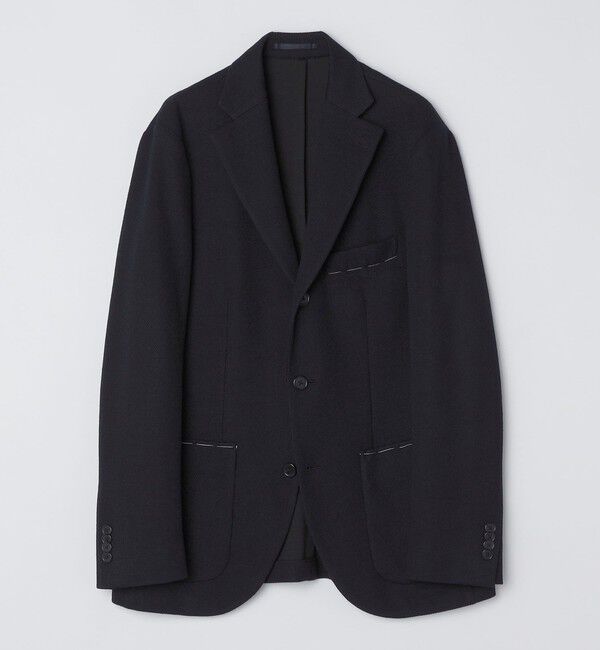 SHIPS「SHIPS: ハニカム ジャージー ジャケット」|テーラードジャケット|