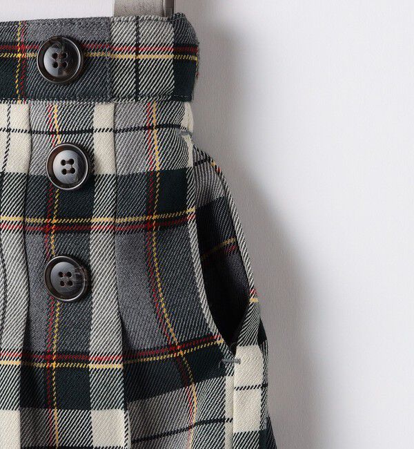 SHIPS KIDS「SHIPS KIDS:80～90cm / チェック プリーツ スカート」|スカート|