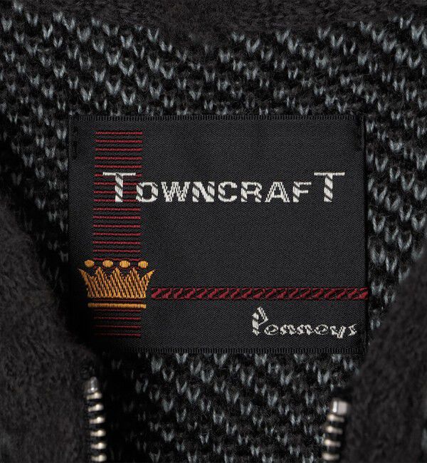 SHIPS「TOWNCRAFT:〈手洗い可能〉ヴィンテージ パターン 総柄 シャギー ニット ベスト」|ベスト・ジレ|