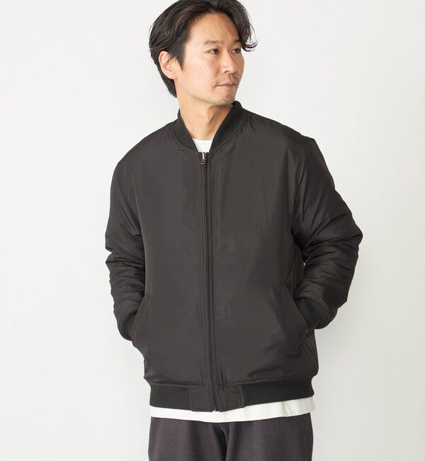 SHIPS「SHIPS: リバーシブル MA-1 ブルゾン」|ブルゾン・スタジャン|