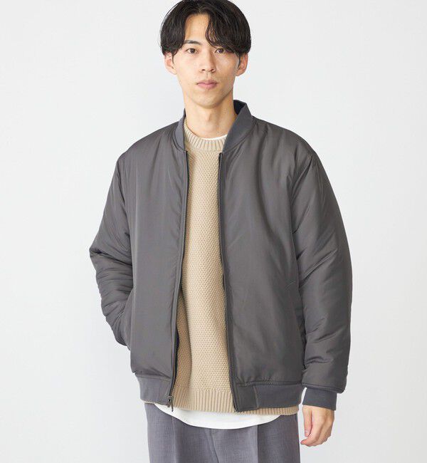 SHIPS「SHIPS: リバーシブル MA-1 ブルゾン」|ブルゾン・スタジャン|