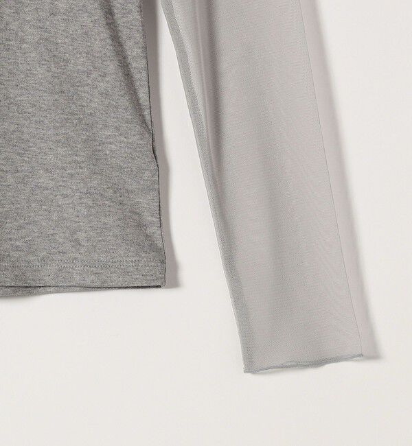 quaranciel「quaranciel:〈手洗い可能〉ベアデザイン チュール カットソー」|Tシャツ・カットソー|